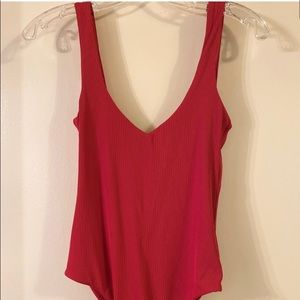 L*Space Red Bathing Suit